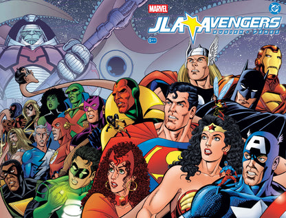 JLA/Avengers #1 Facsimile Edition Foil Wraparound Variant