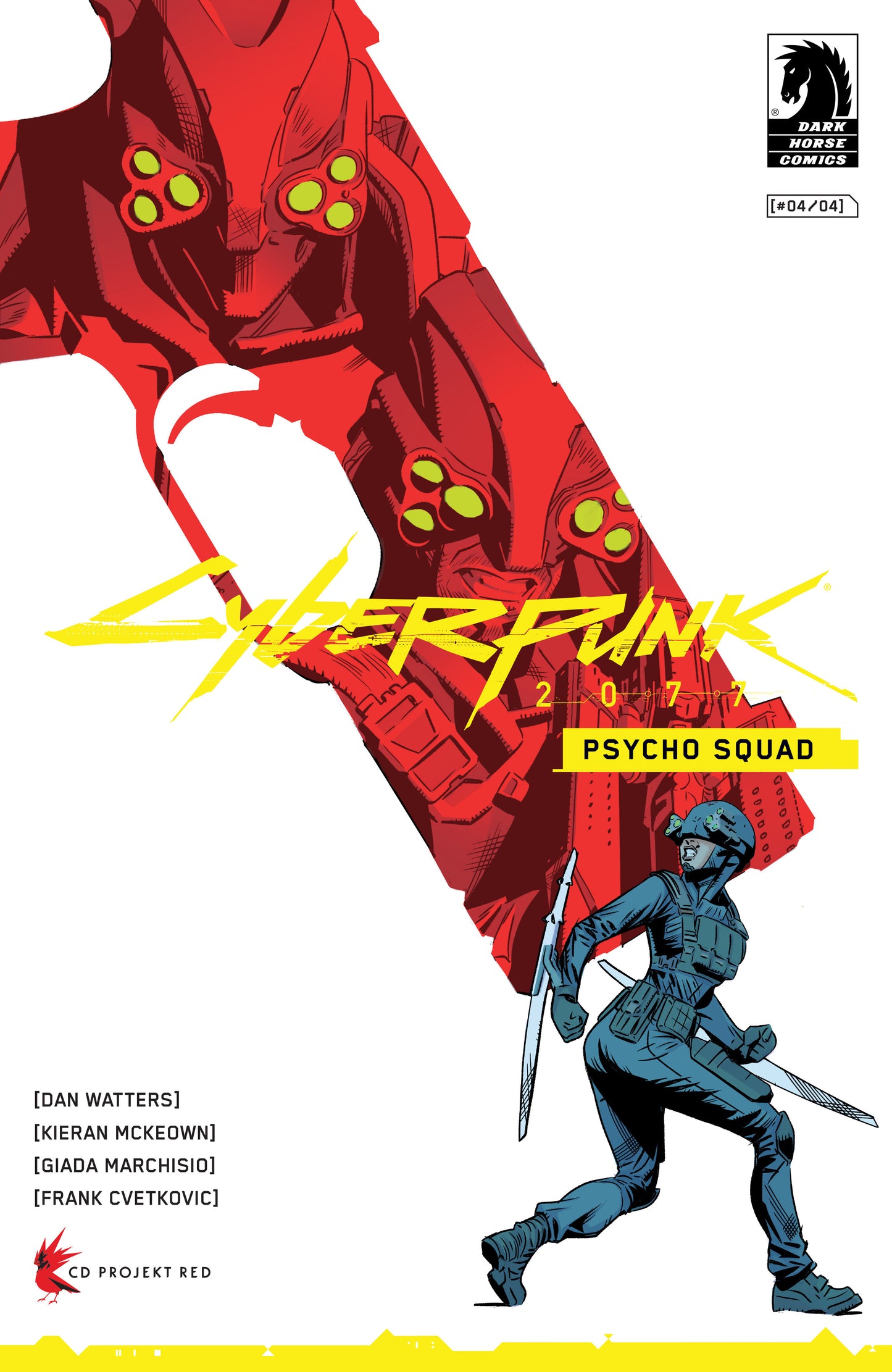 Cyberpunk 2077: Psycho Squad (2025) #4 Cover A Kieran Mckeown