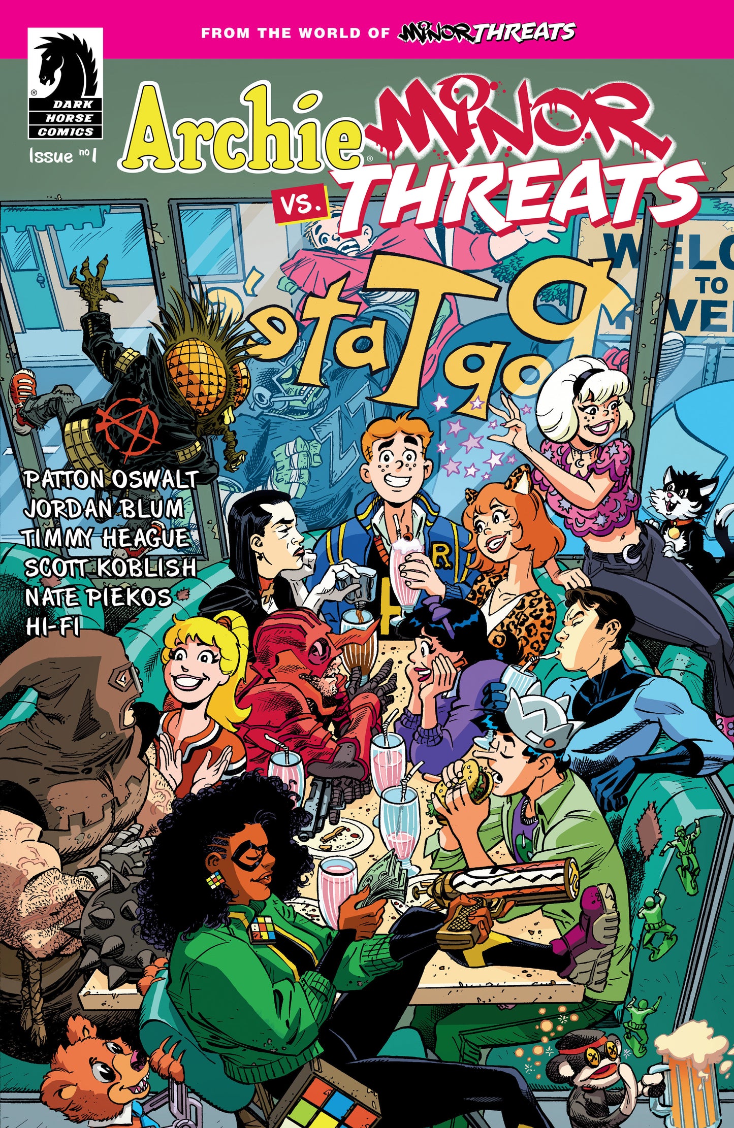 Archie vs Minor Threats (2025) #1 Cover B Scott Koblish