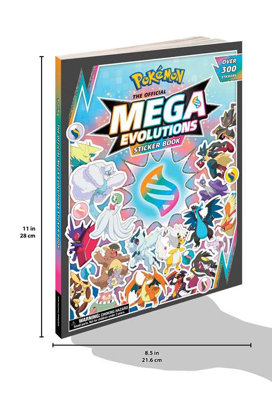 Pokémon The Official Mega Evolutions Sticker Book