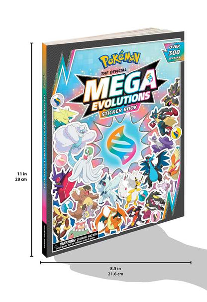 Pokémon The Official Mega Evolutions Sticker Book