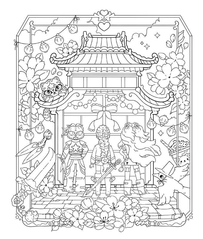 Unofficial Coloring Book for Fans of KPop Demon Hunters