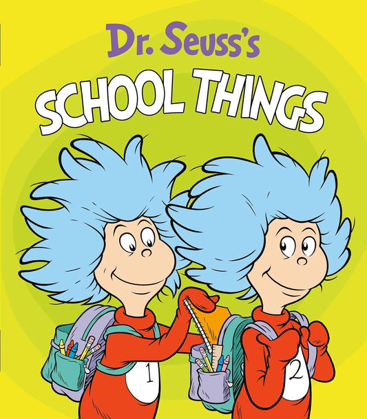 Dr Seuss's School Things Board Book