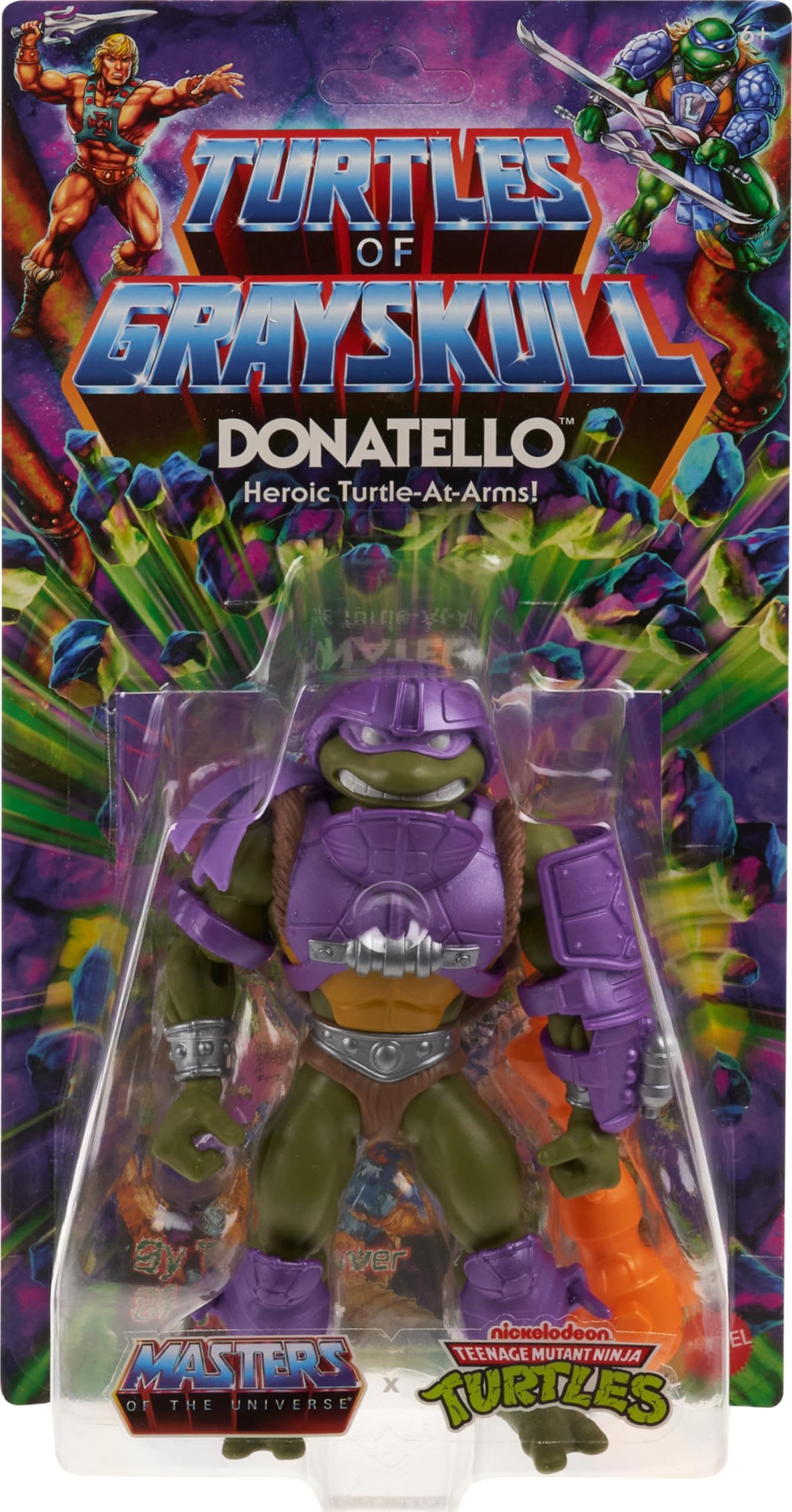 Masters of the Universe Turtles Of Grayskull Core Donatello Action Figure