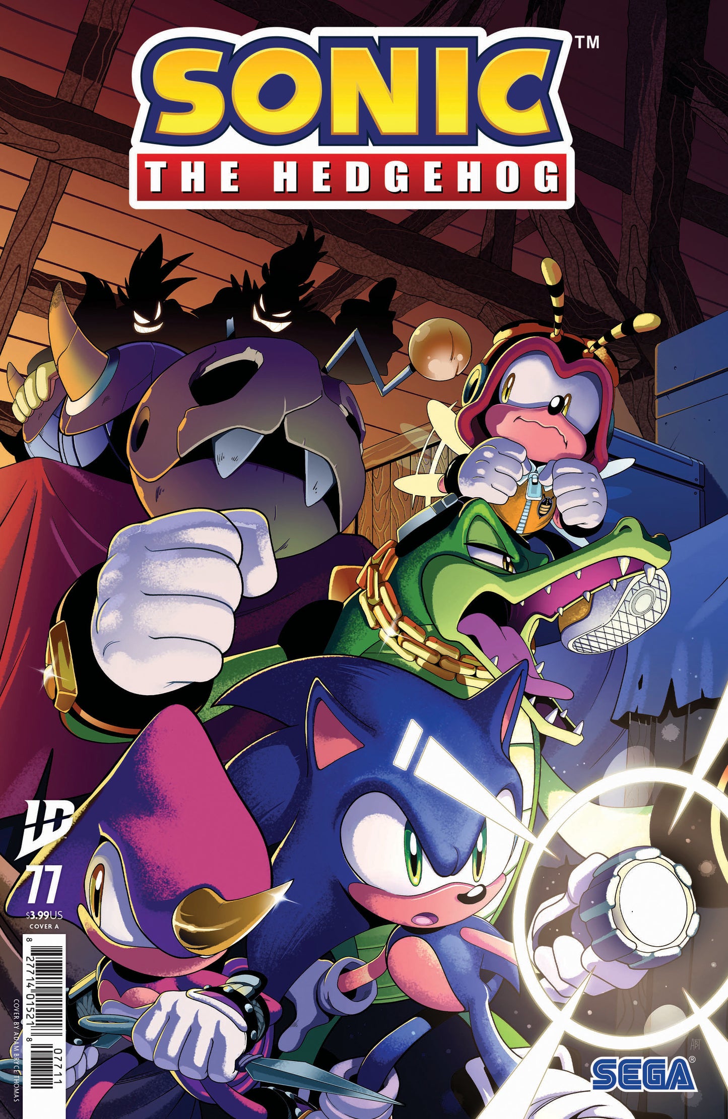 Sonic The Hedgehog (2018) #77 Cover A Thomas