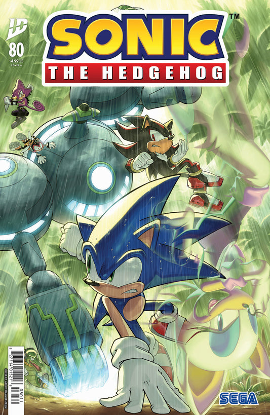 Sonic The Hedgehog (2018) #80 Cover A Hammerstrom