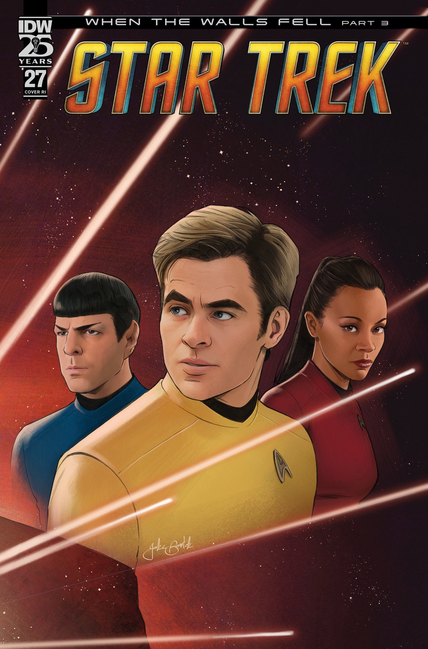 Star Trek #27 Variant Ri (10) (Bartok)