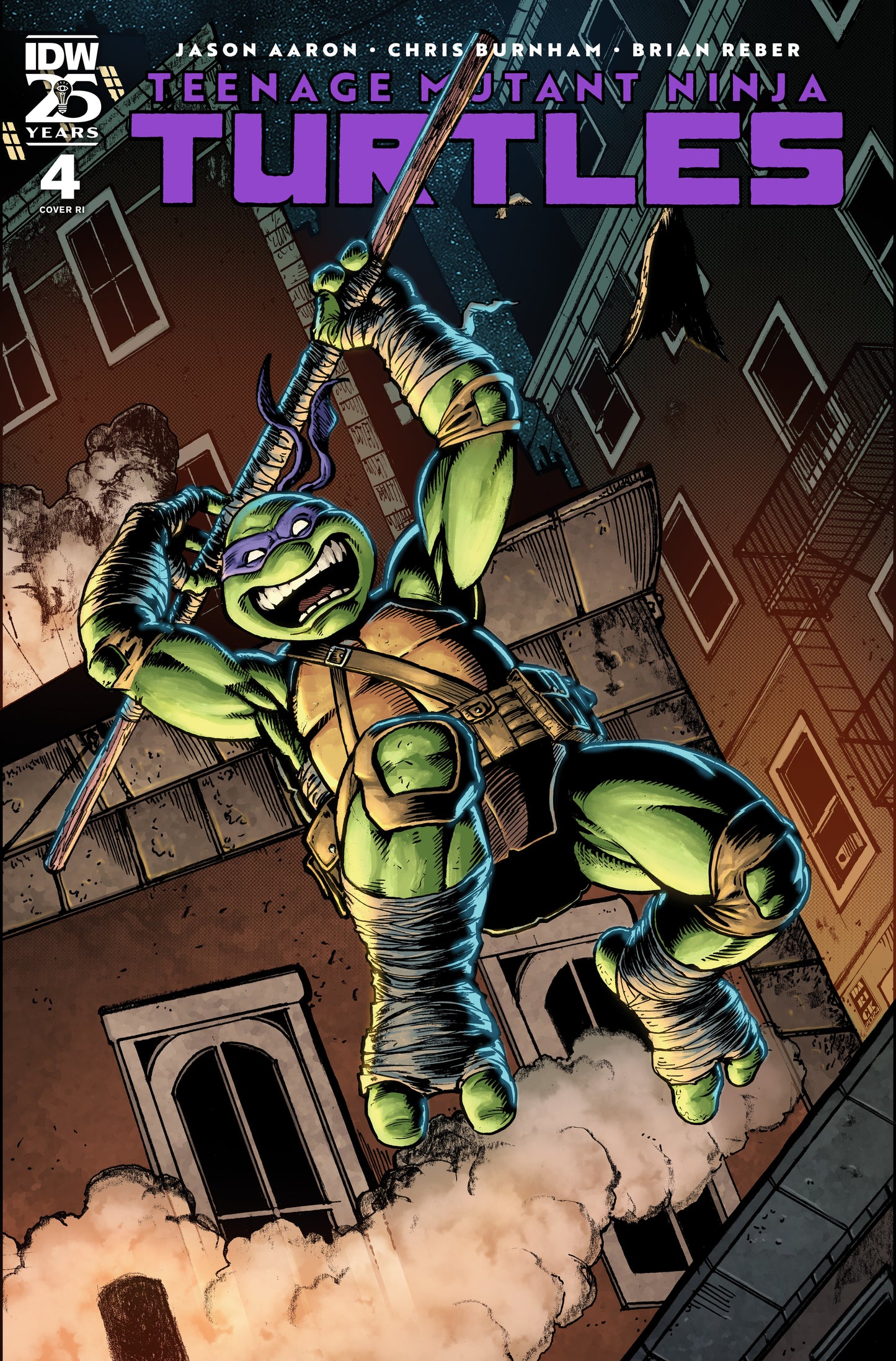 Teenage Mutant Ninja Turtles (2024) # 4 Variant Ri (50) (Robertson)