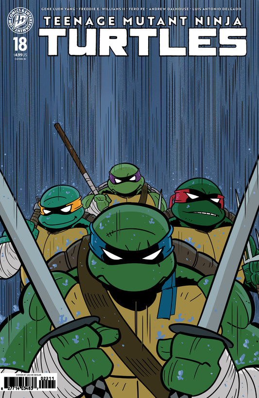 Teenage Mutant Ninja Turtles #18 Variant Ri 1:25 (Edgar)