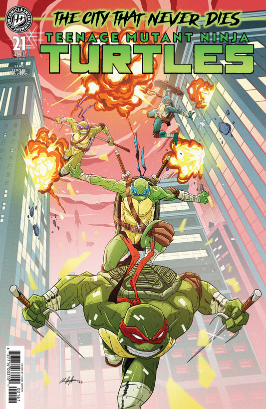Teenage Mutant Ninja Turtles (2024) #21 Colm Griffin 1:25 Variant