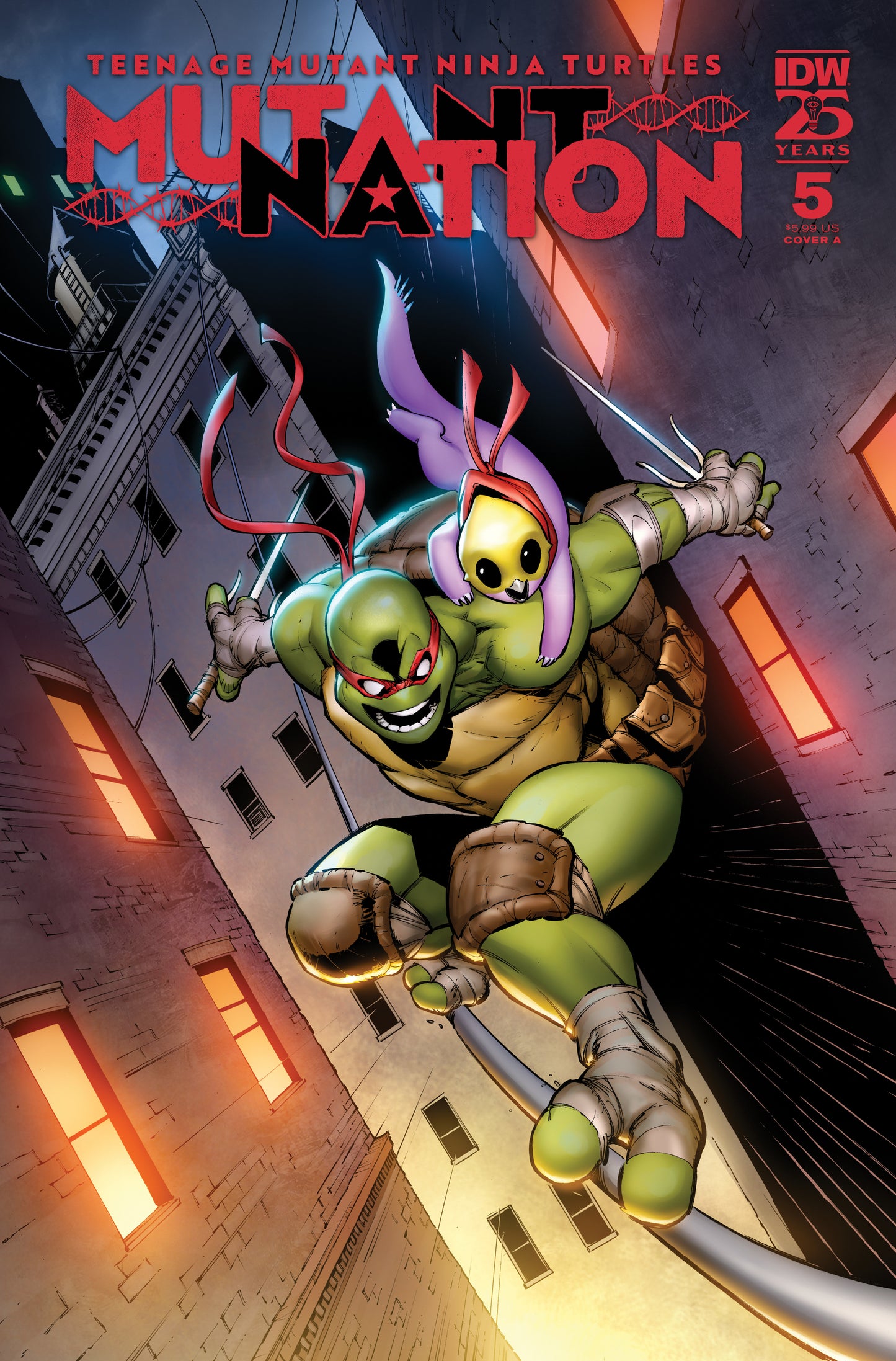 Teenage Mutant Ninja Turtles: Mutant Nation (2024) #5 Cover A Dunbar