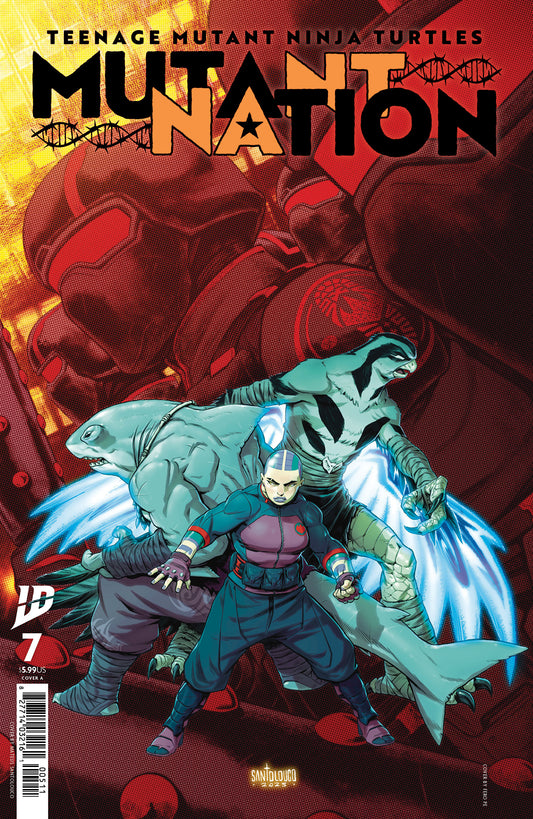 Teenage Mutant Ninja Turtles: Mutant Nation (2024) #7 Cover A Santolouco