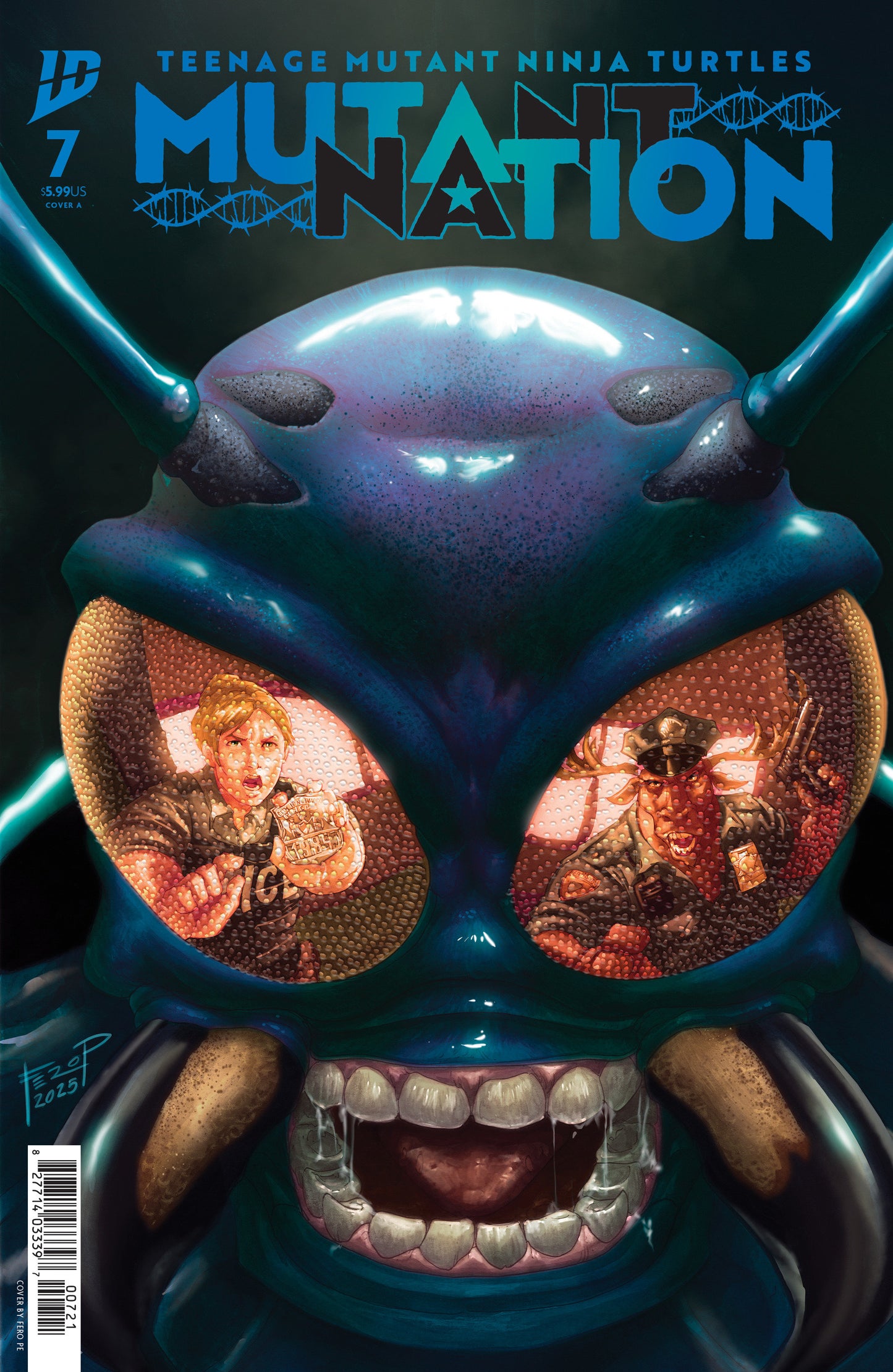 Teenage Mutant Ninja Turtles: Mutant Nation (2024) #7 Cover B Pe