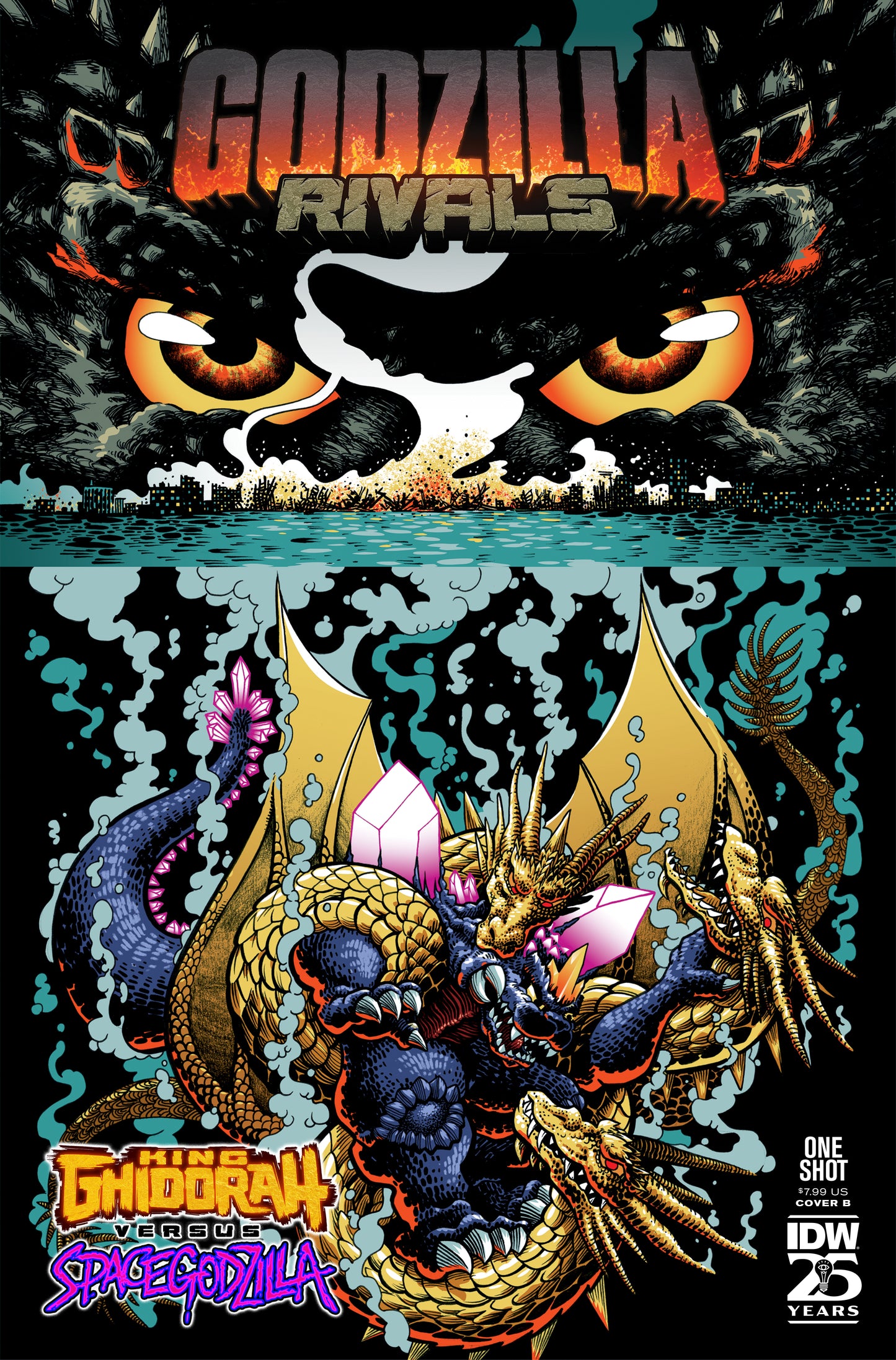 Godzilla Rivals: King Ghidorah vs. Spacegodzilla Variant B (J. Gonzo)