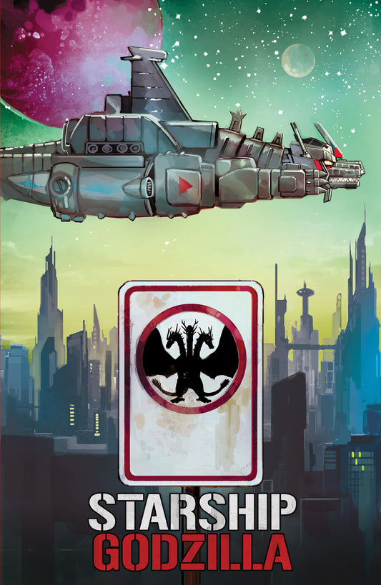 Starship Godzilla [Kai Sei Era] #4 Variant RI 1:15 (Reis Movie Homage Cover)