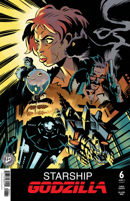 Starship Godzilla [Kai Sei Era] #6 Variant Ri 1:15 (Delpeche Movie Homage Cover)