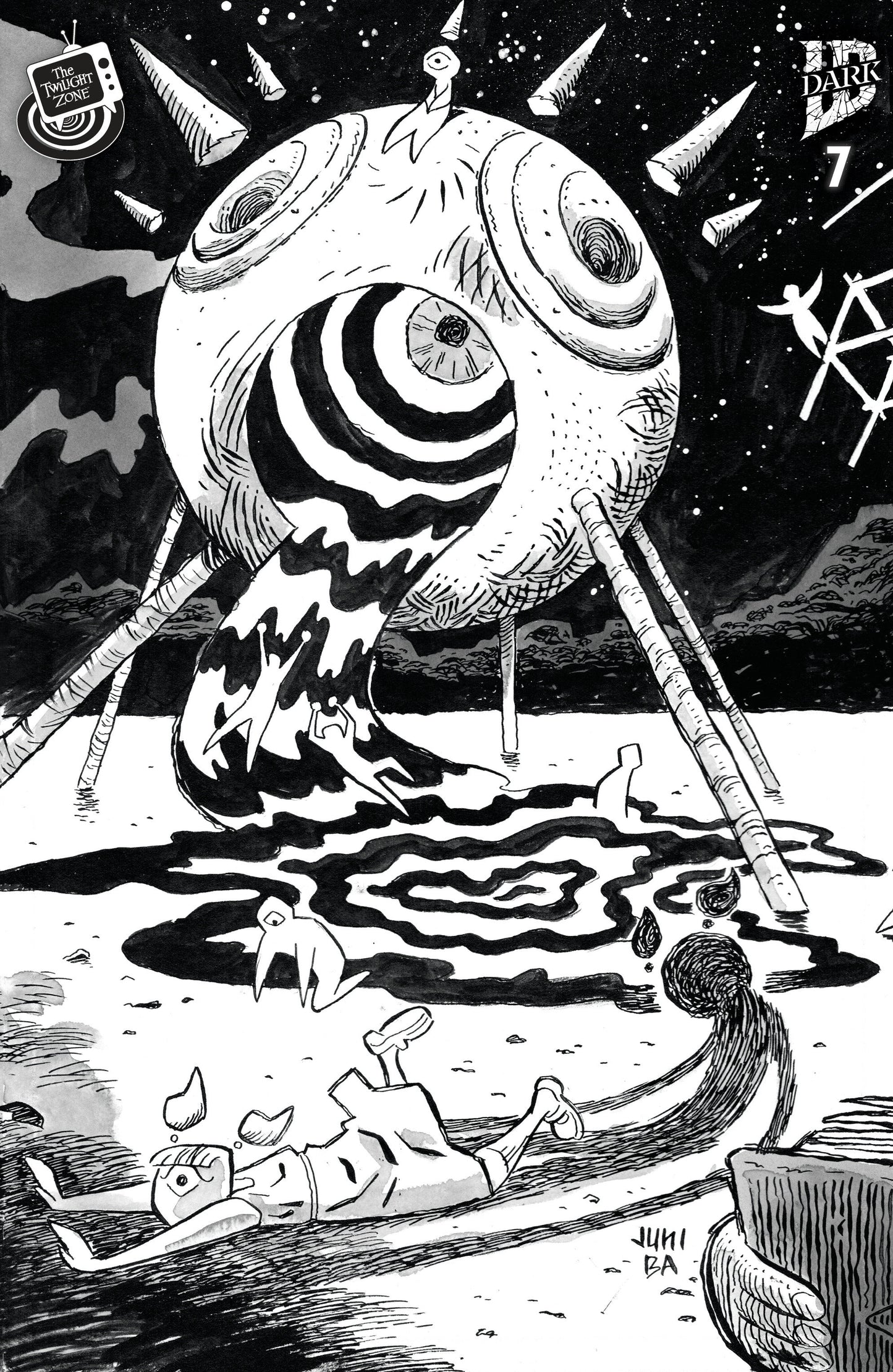 Twilight Zone #7 Variant B (Ba Connecting Cover)