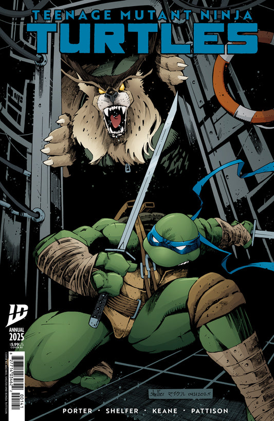 Teenage Mutant Ninja Turtles (2024) Annual 2025 Shelfer 1:25 Variant