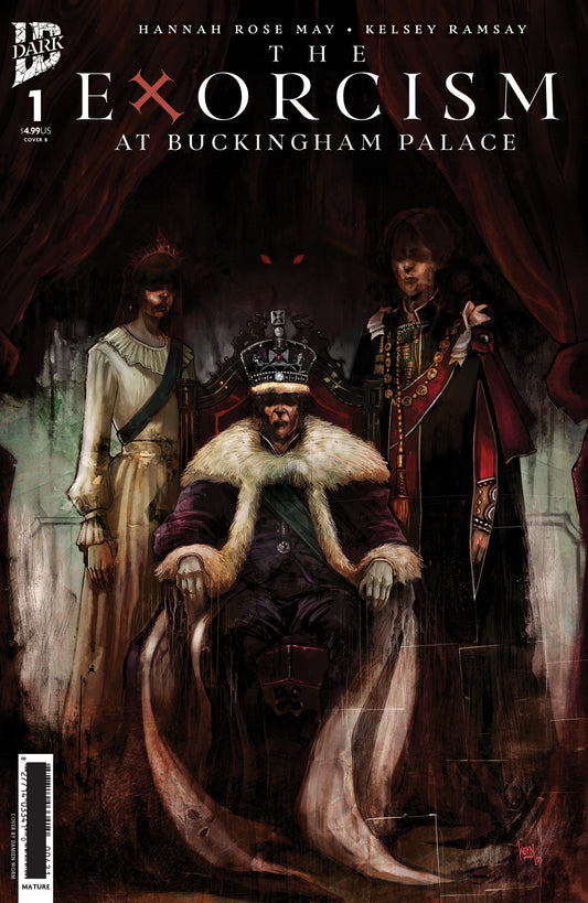 Exorcism At Buckingham Palace #1 Variant B (Damien Worm)