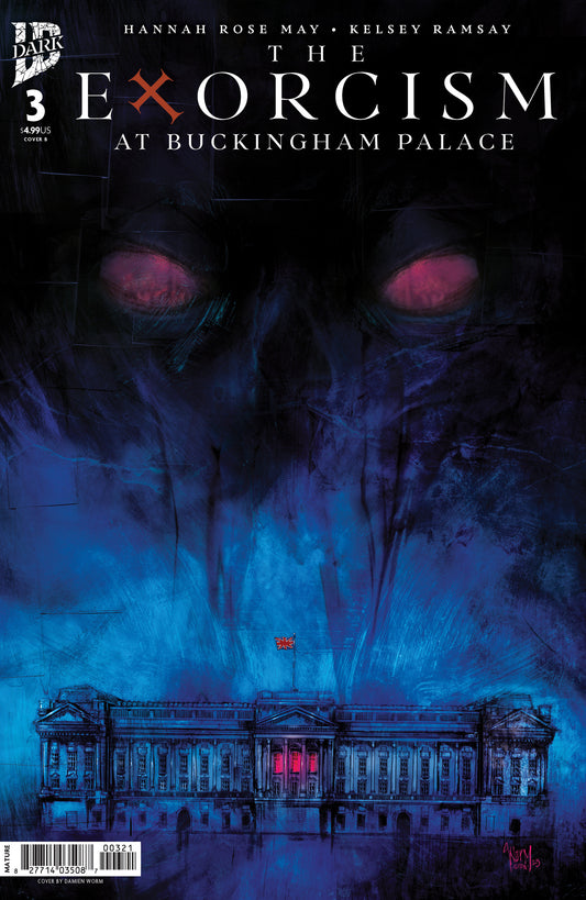 Exorcism At Buckingham Palace #3 Variant B (Damien Worm)