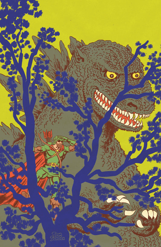 Godzilla's Monsterpiece Theatre Presents: Romeo & Juliet & Godzilla Variant Ri 1:10 (Scioli Robin Hood Variant)