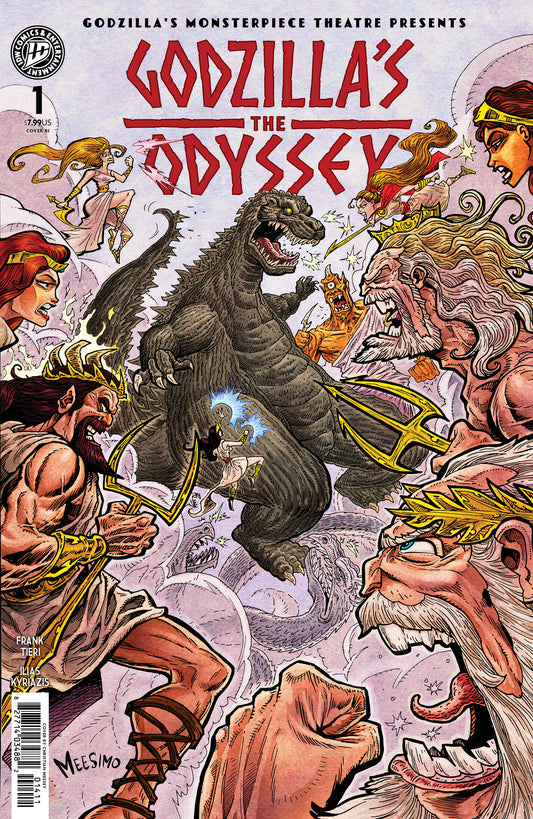 Godzilla’s Monsterpiece Theatre Presents: Godzilla’s The Odyssey Variant Ri 1:10 (Meesey)