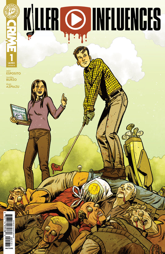Killer Influences #1 Variant Ri 1:15 (Lapham)