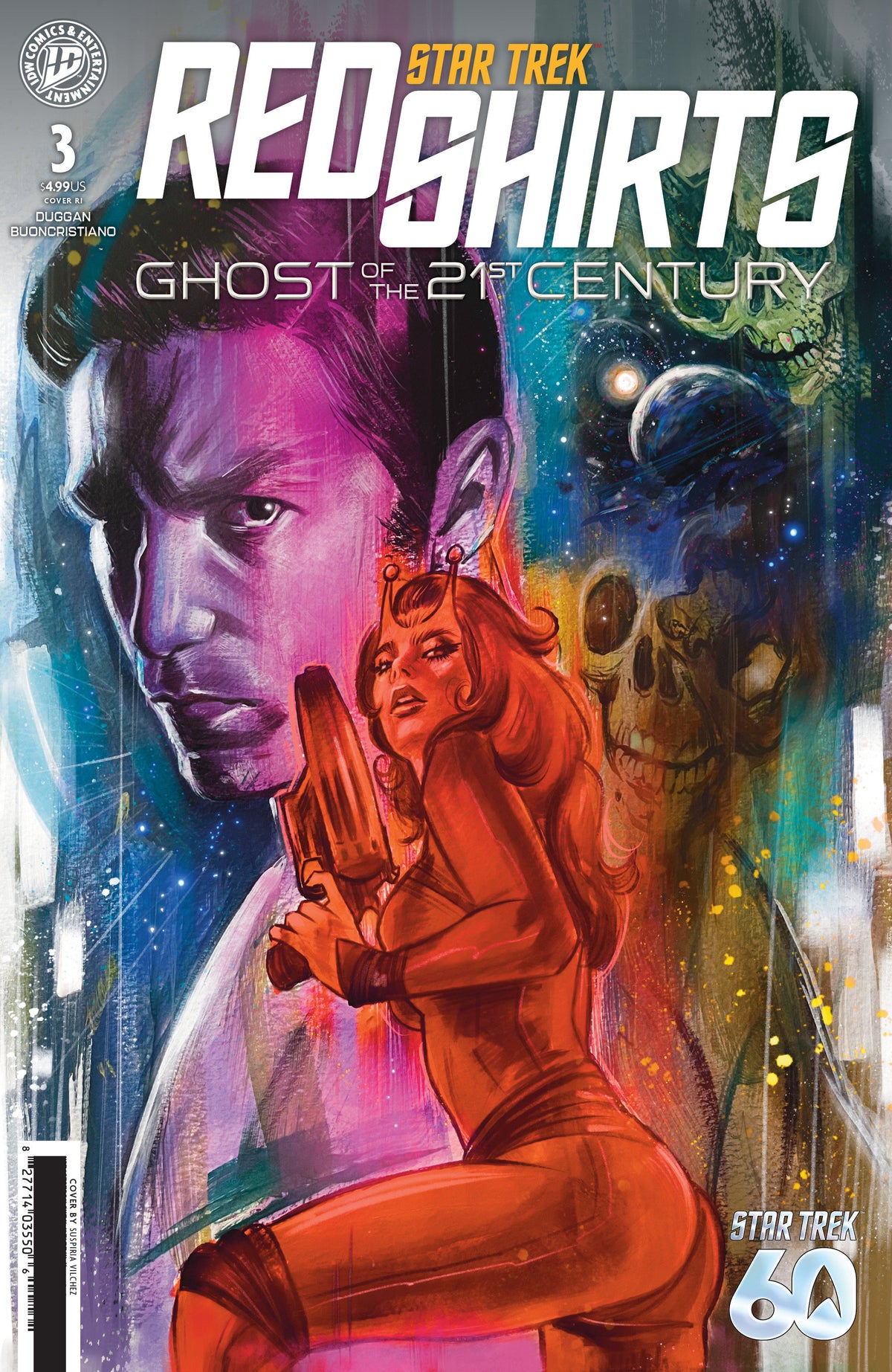 Star Trek: Red Shirts  Ghost Of The 21st Century #3 Variant Ri (10) (Vilchez)