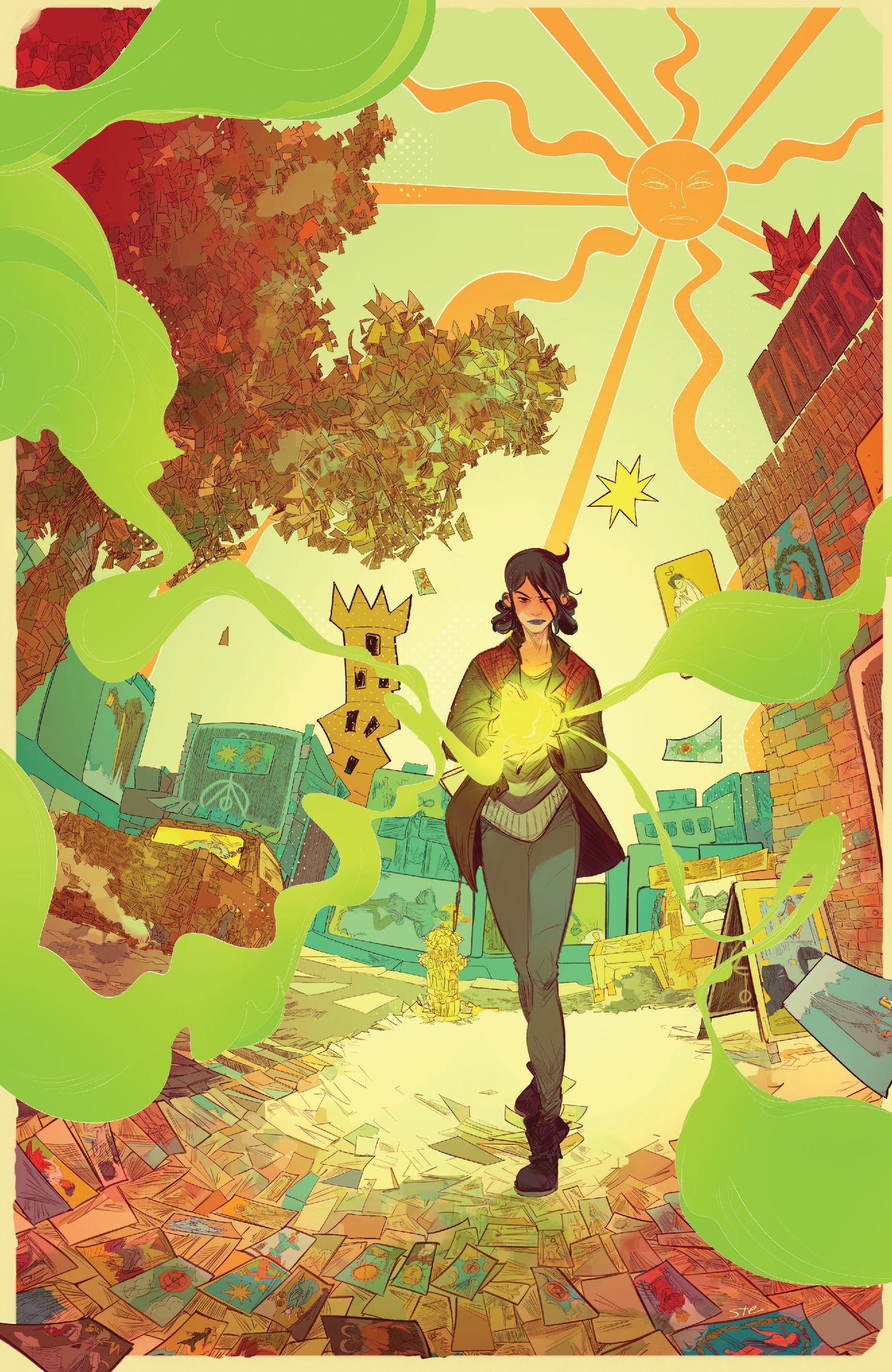 Minor Arcana (2024) #7 Cover G Unlockable Simeone Virgin Variant