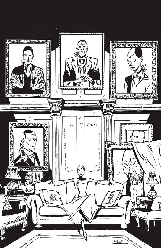 Fall Of The House Of Slaughter #1 D 1:10 Variant (Full Art, Charretier)