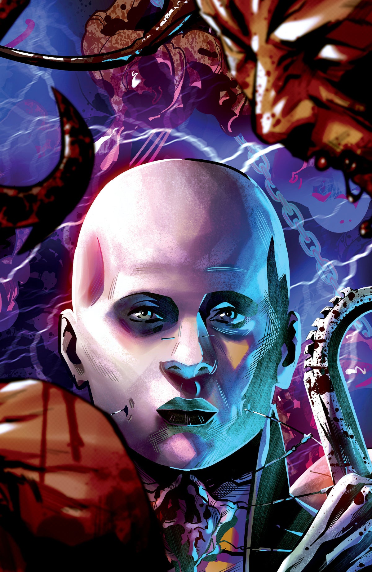 Hellraiser: Resurrections   The Deep Gospel #1 D 1:10 Variant Edition (Full Art, Sabbatini)