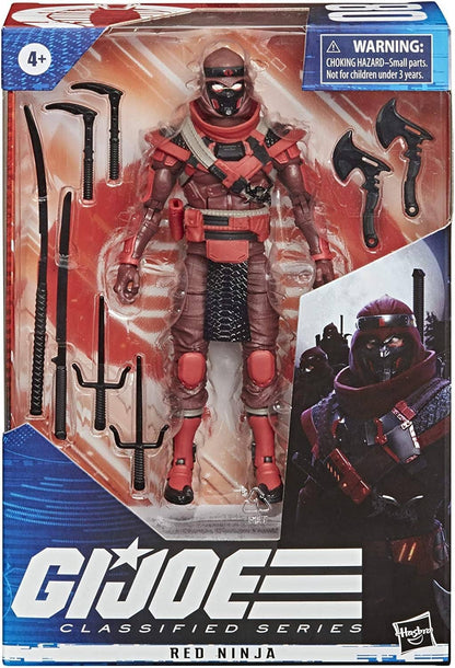 G.I. Joe Classified Series 6 Inch Action Figure | Red Ninja