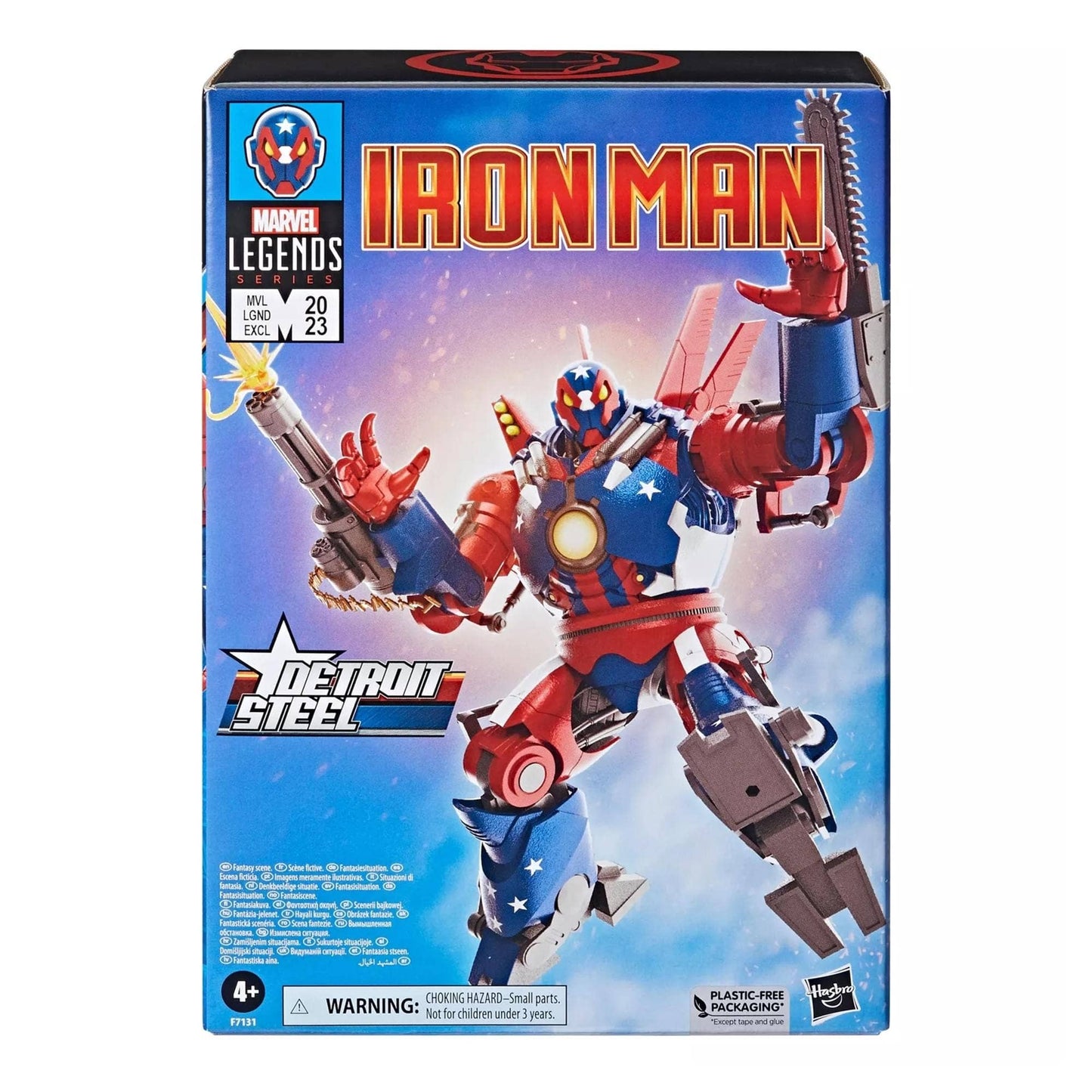 Marvel Legends Series Detroit Steel Iron Man 9" Action Fig