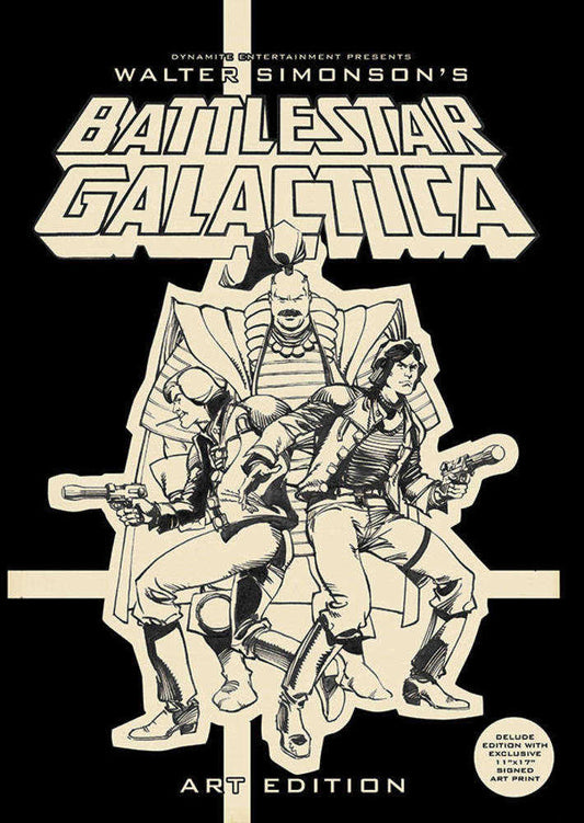 Walter Simonson Battlestar Galactica Art Edition Hardcover Signed