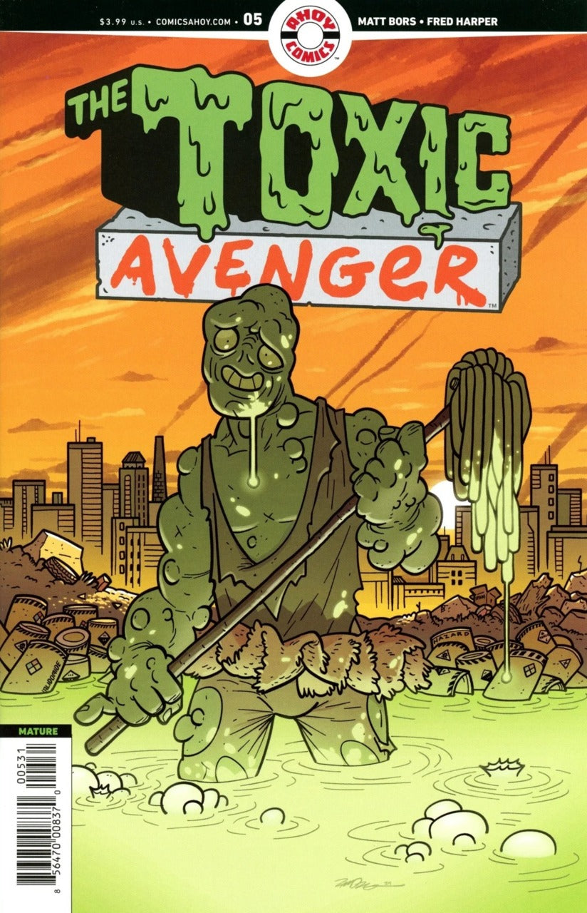 Toxic Avenger (2024) #5 (of 5) Cover C Zander Cannon 1:5 Unlock Variant (Mature)