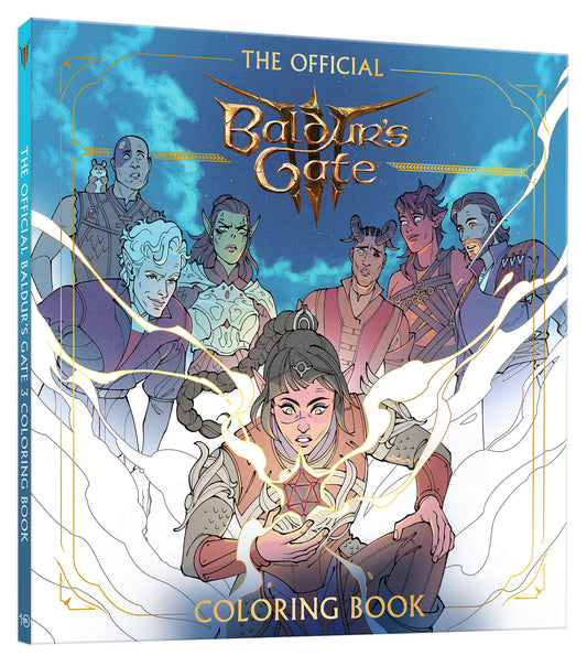 Official Baldur's Gate 3 Coloring Book