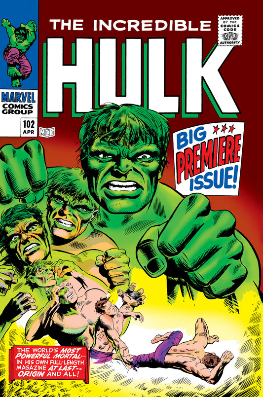 Mighty Marvel Masterworks: Incredible Hulk Vol 04: Let There Be Battle TPB Direct Market Cover