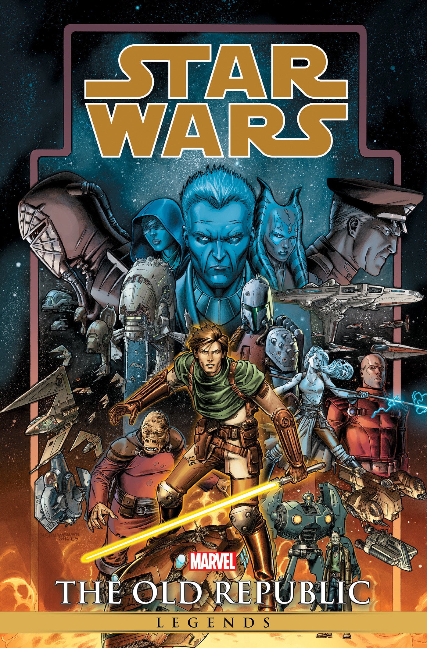 Star Wars Legends: The Old Republic Omnibus Volume. 1 Dustin Weaver Cover [New Printing, Direct Market Only]
