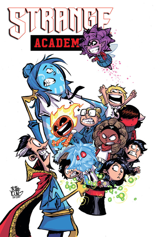 Strange Academy Omnibus HC Skottie Young cover