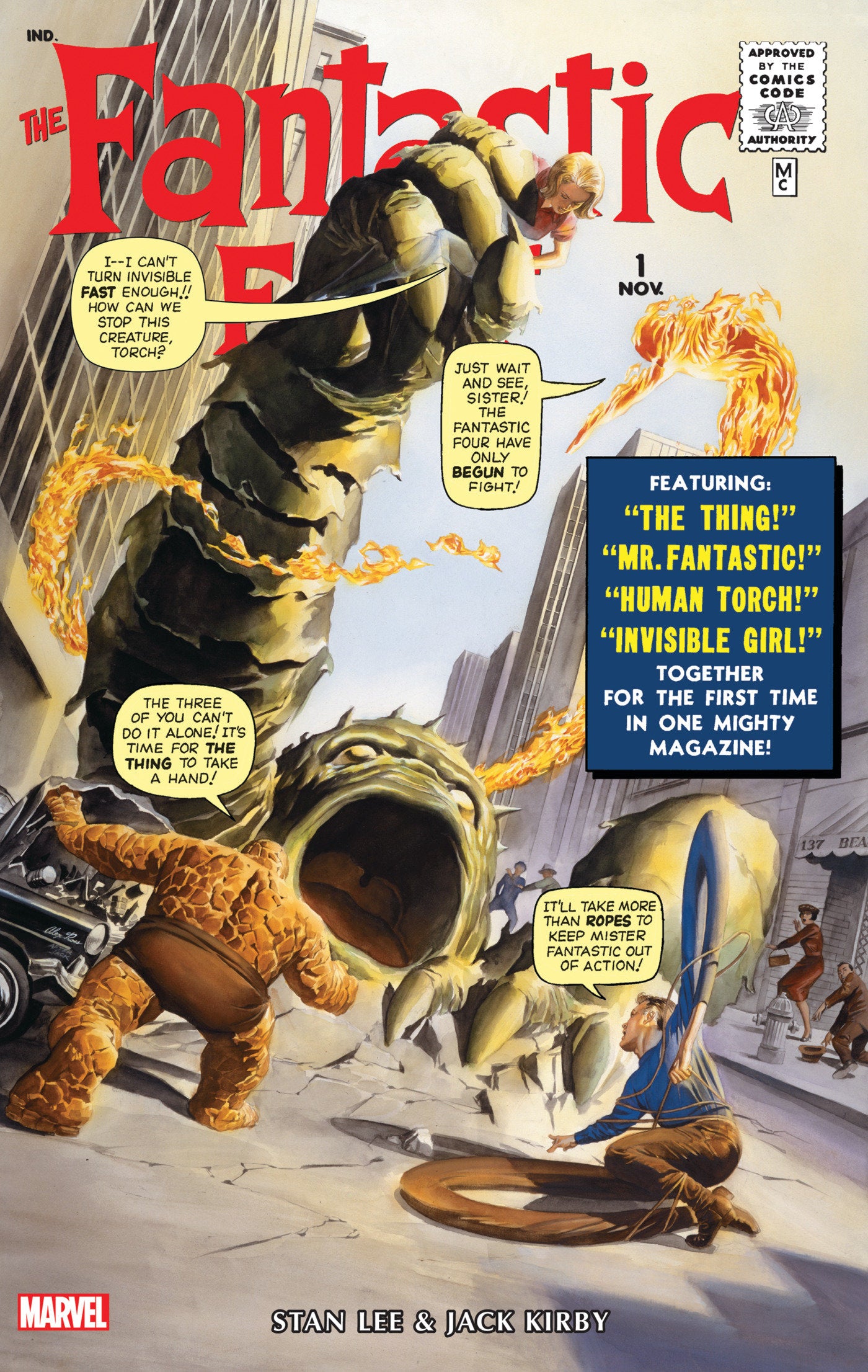 Fantastic Four Omnibus Vol 01 Alex Ross Cover