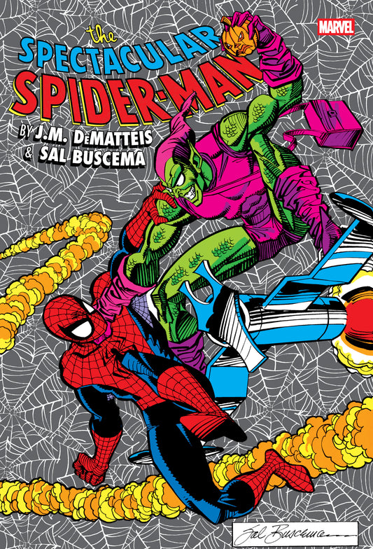 Spectacular Spider-Man By Dematteis & Buscema Omnibus HC Sal Buscema Green Goblin Cover