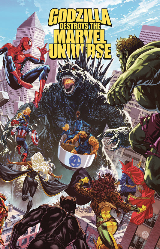 Godzilla Destroys The Marvel Universe TPB