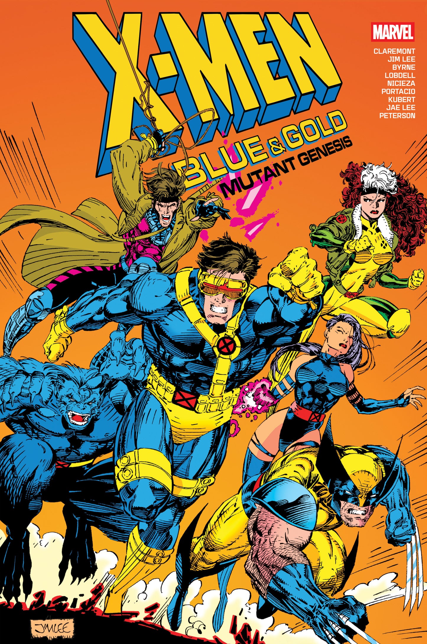 X Men: Blue & Gold - Mutant Genesis Omnibus HC