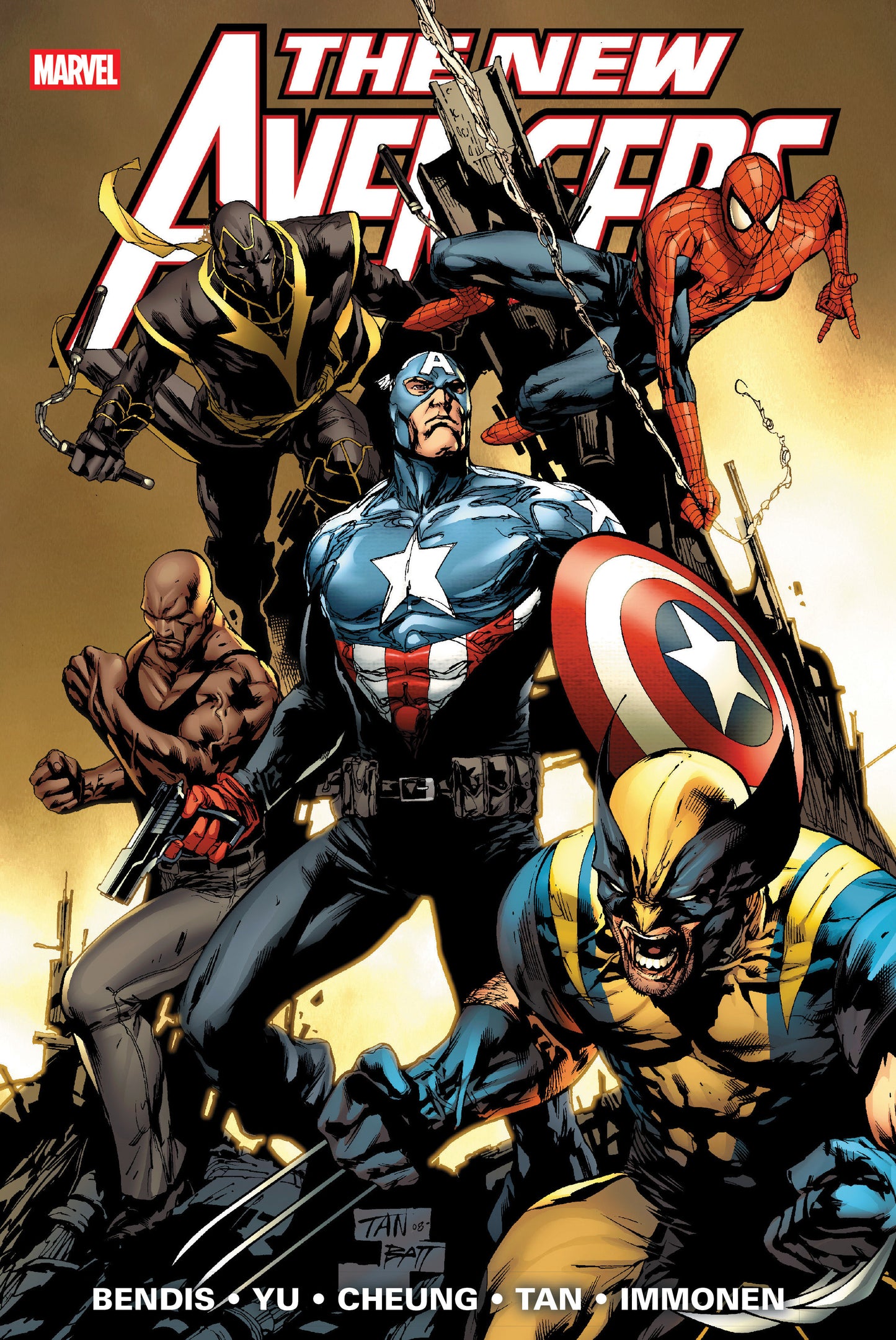 New Avengers Omnibus Vol 02 HC Billy Tan Cover