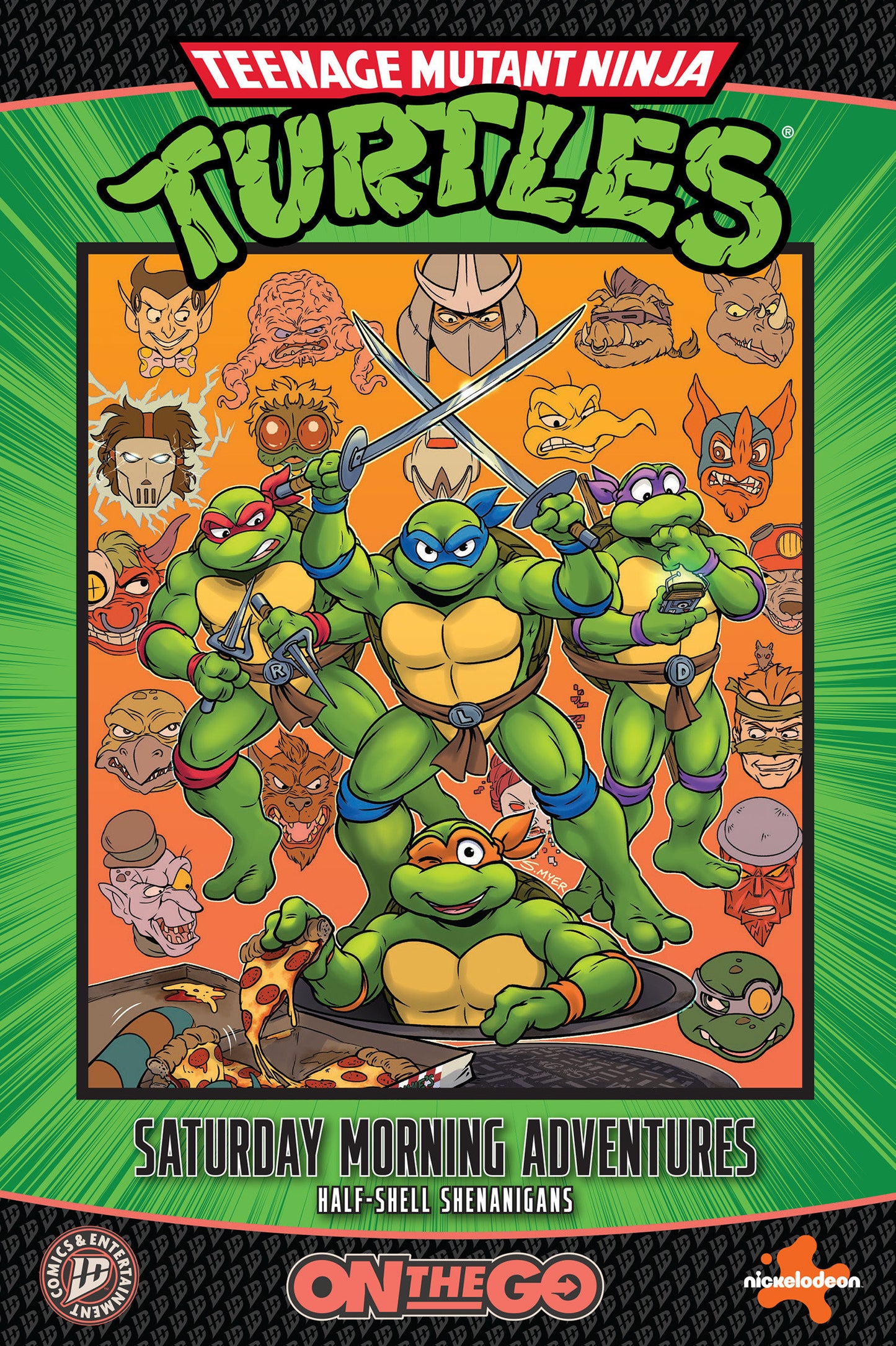  Teenage Mutant Ninja Turtles: Saturday Morning Adventures - On The Go: Half Shell Shenanigans TPB