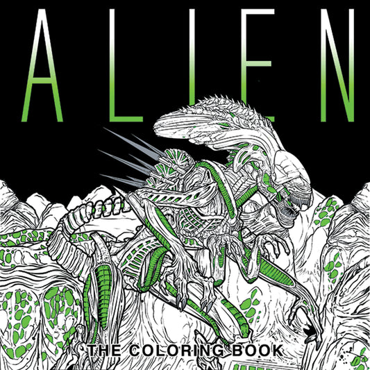 Alien Coloring Book