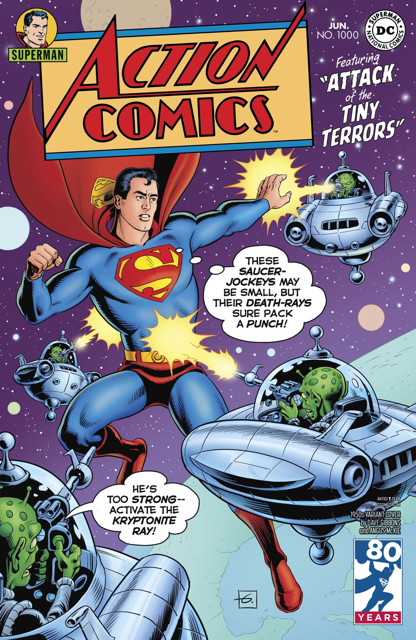 Action Comics (2016) #1000 1950s Variant
