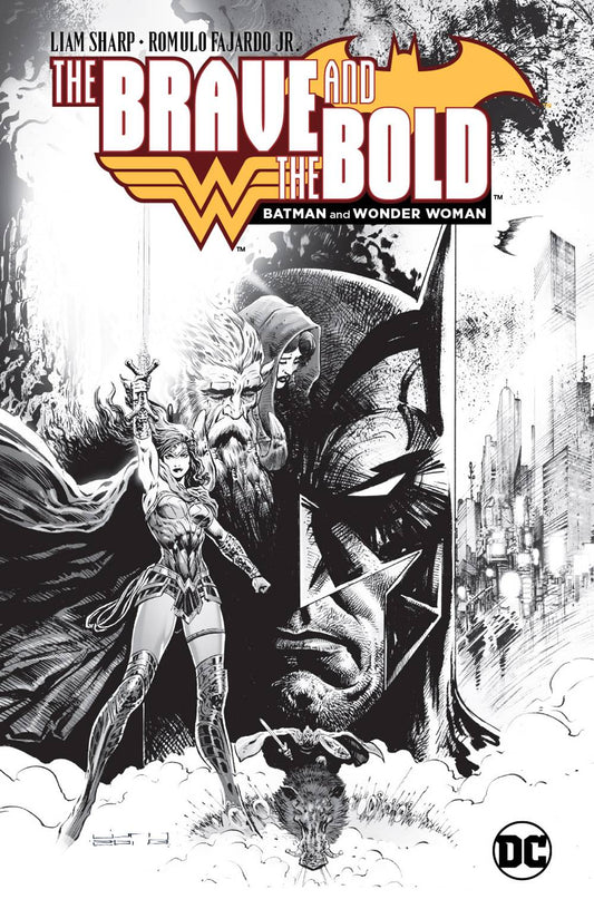 Brave And The Bold Batman And Wonder Woman Hardcover LCSD B&W Variant