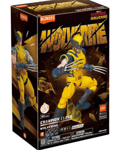 Blokees Champion Class Marvel Wolverine