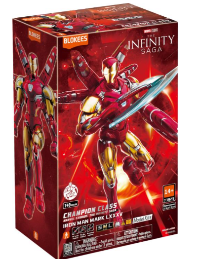 Blokees Champion Class Marvel Iron Man Mark LXXXV